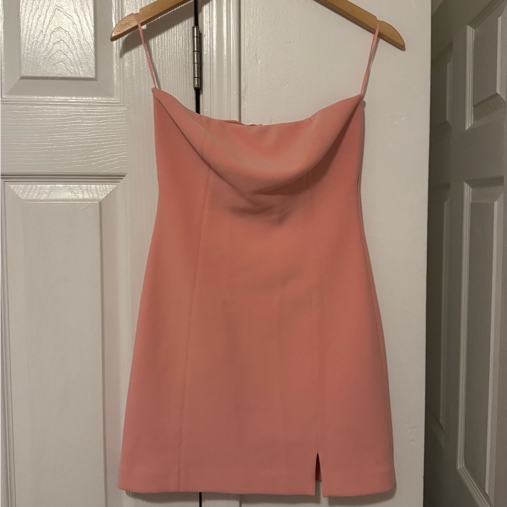 Bec + Bridge Karina Strapless Dress in Guava - NWOT